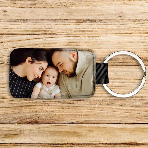 Personalisierter Schlüsselanhänger - Mit eigenem Bild - Familien-Schlüsselanhänger