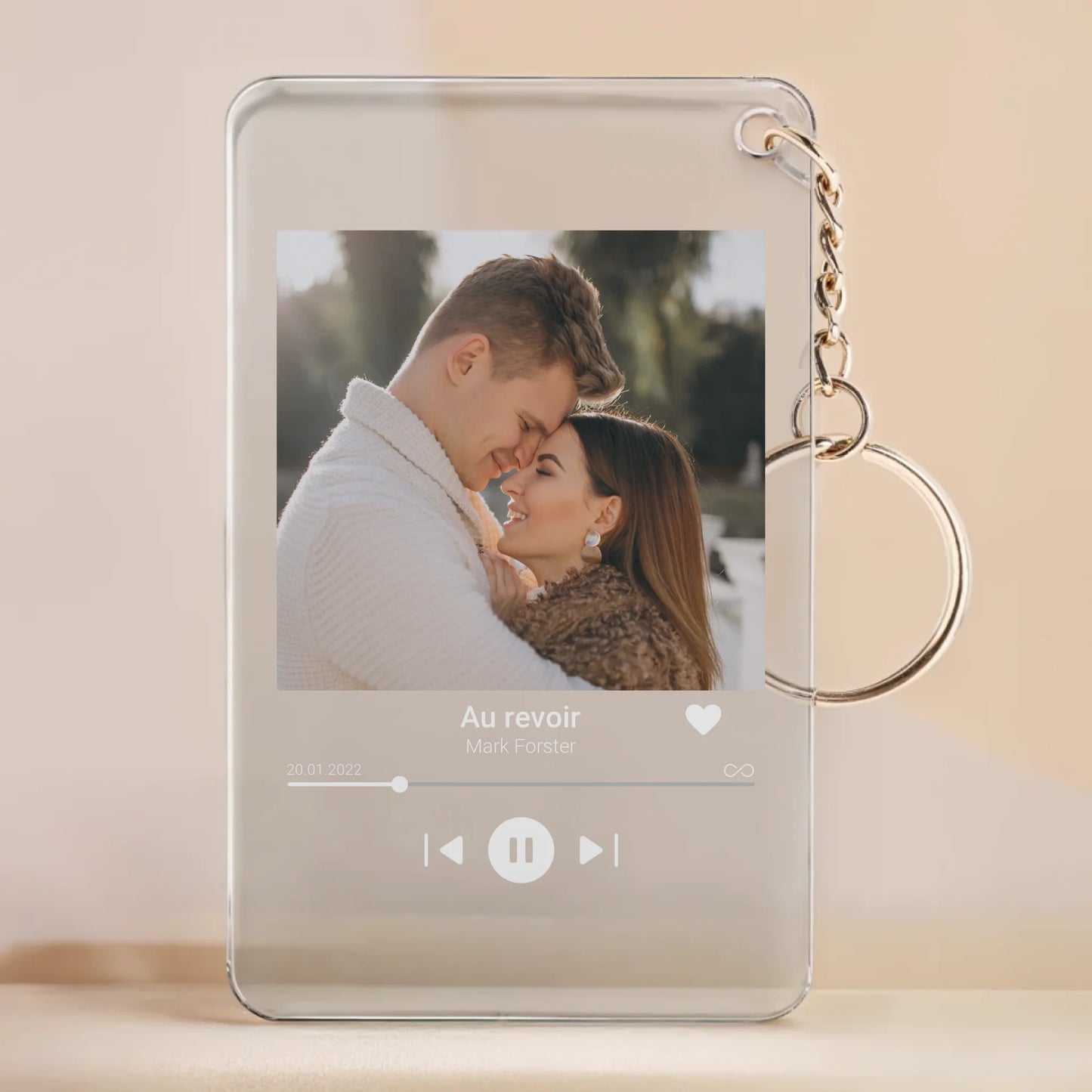 Acryl-Schlüsselanhänger-Base