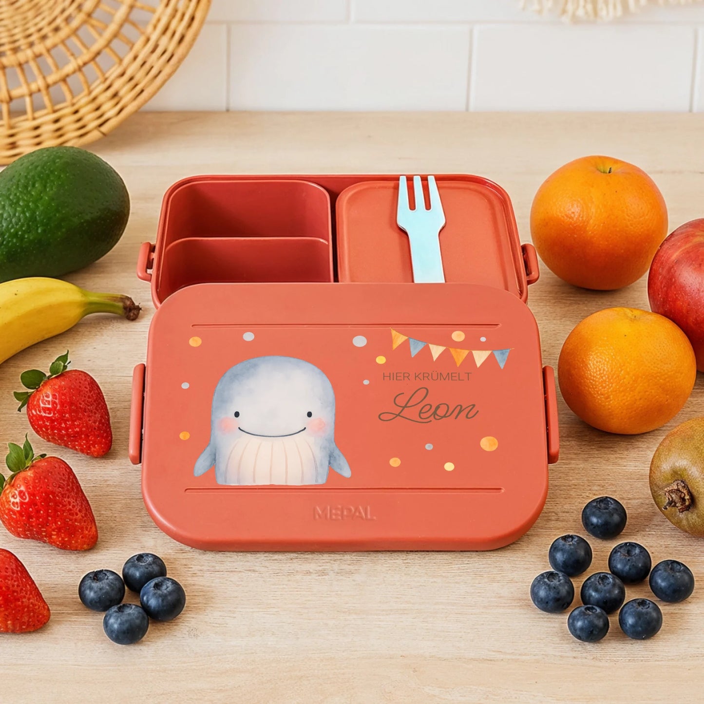 Mepal Midi Offen FINALE - Rot