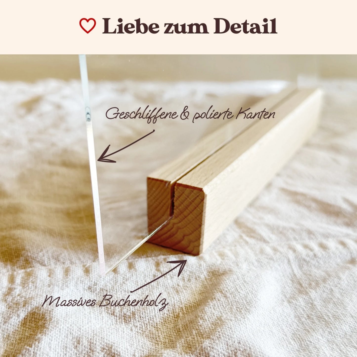 Acryl Liebe zum Details Quer
