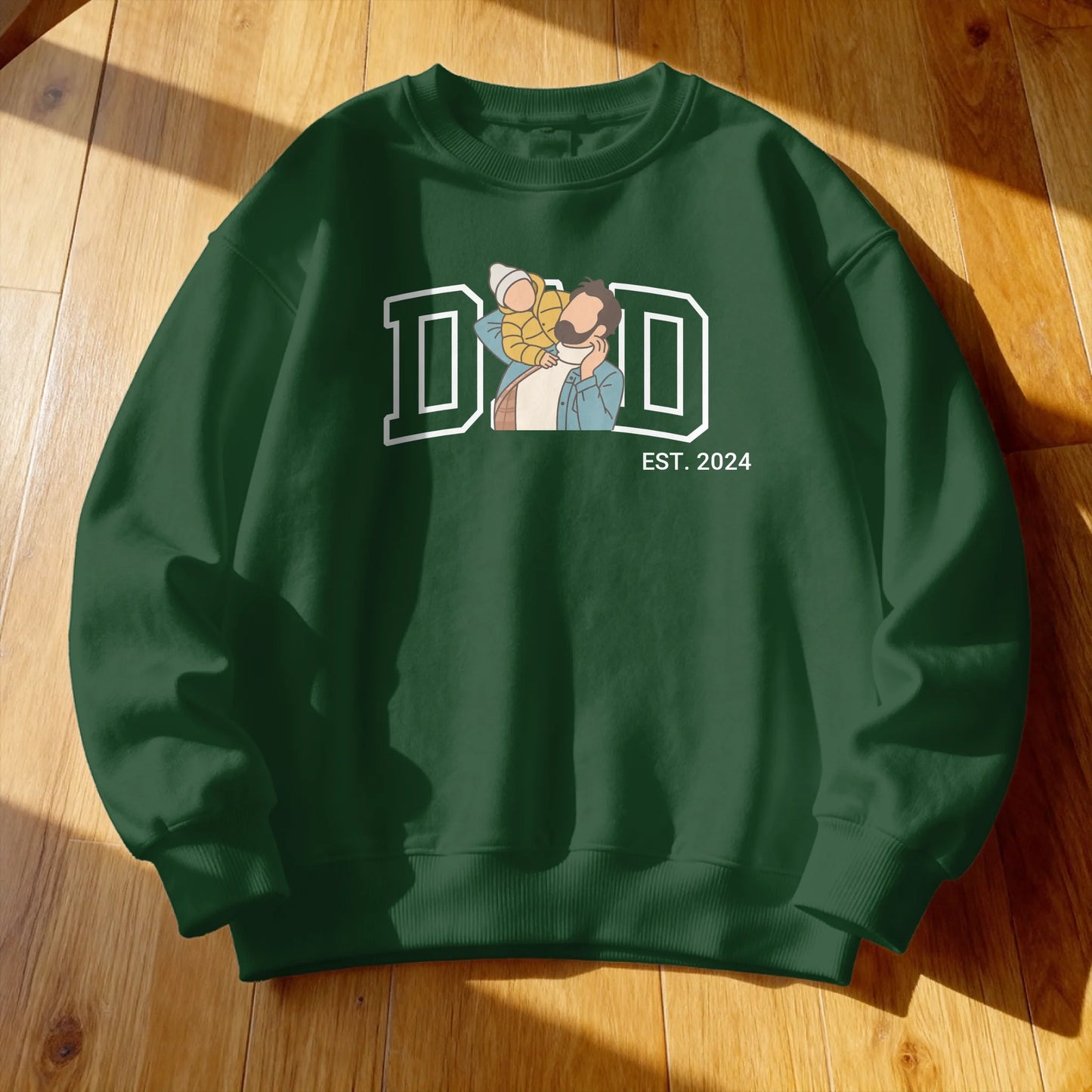 Sweatshirt Layflat Mockup v2