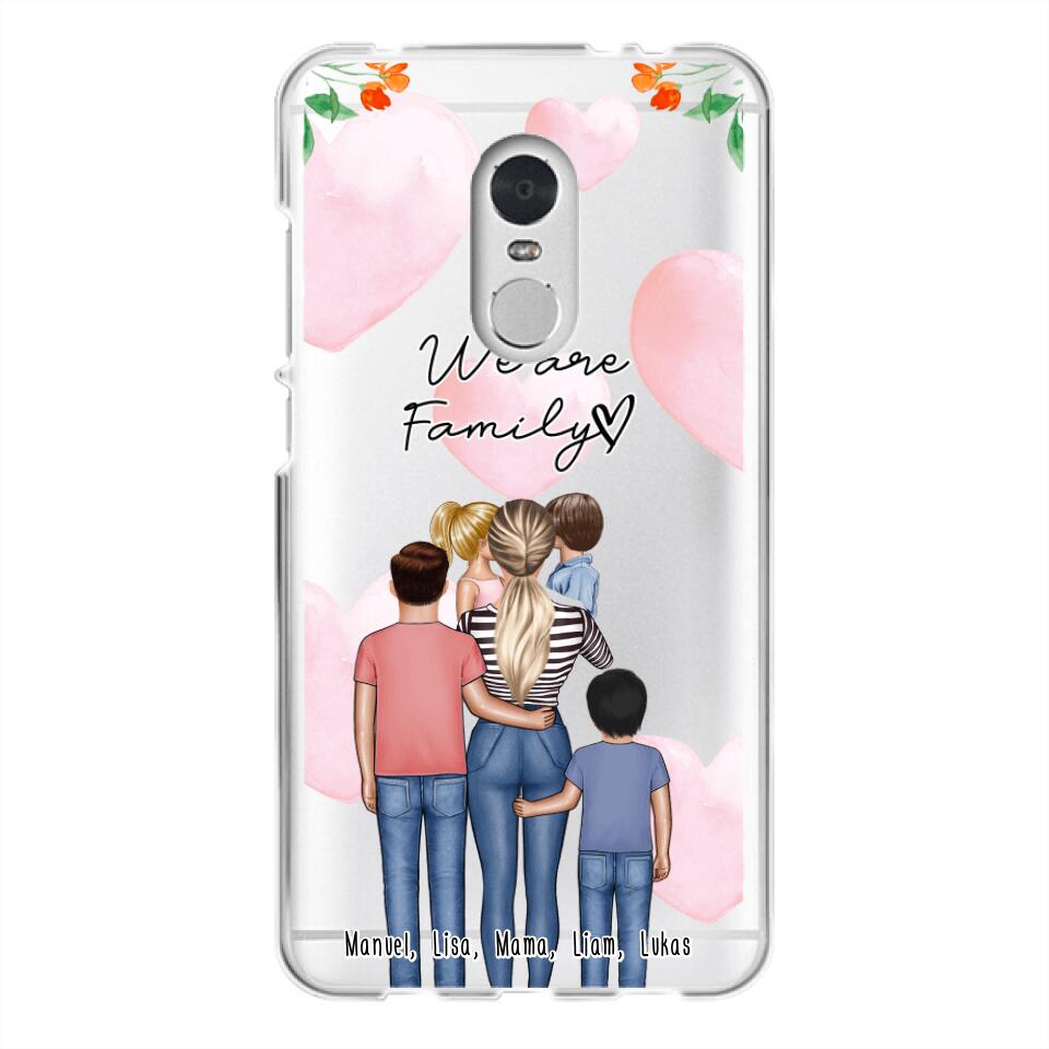 Personalisierte Handyhülle - Mama/Mutter mit 1-4 Kindern - Xiaomi