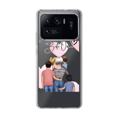 Personalisierte Handyhülle - Oma + 1-4 Enkelkinder - Xiaomi