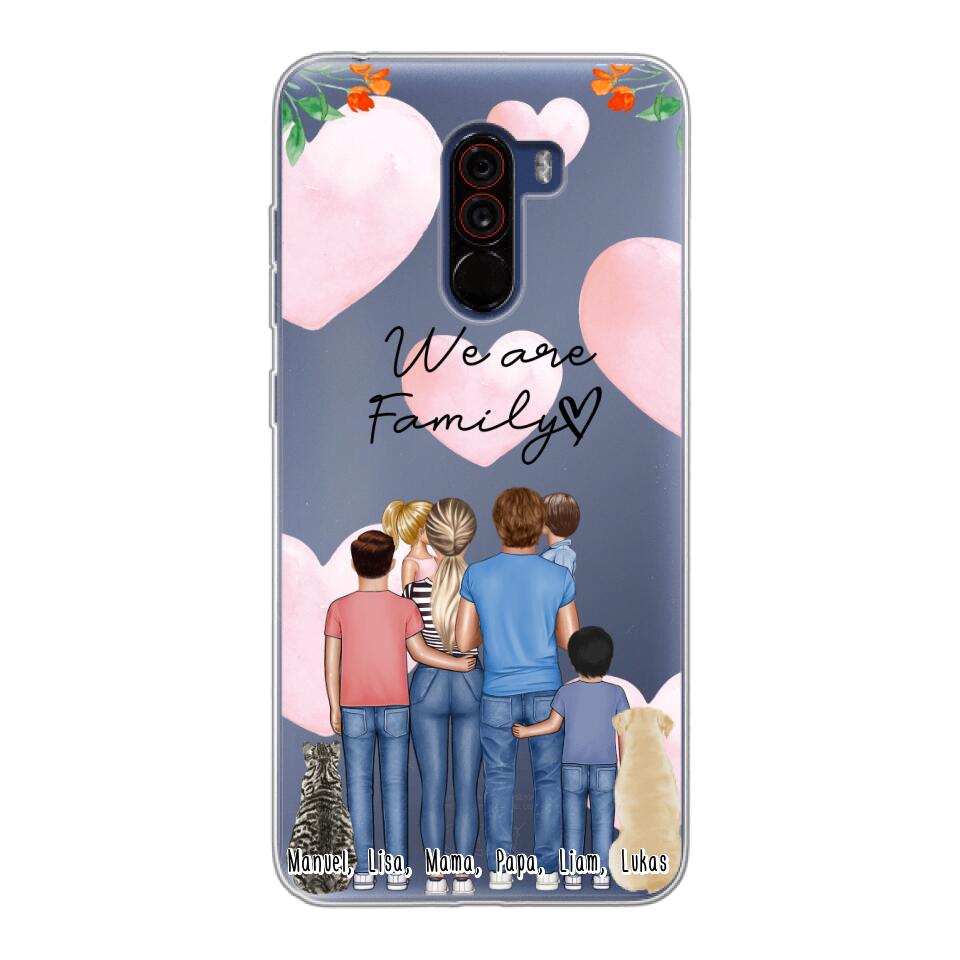 Mutter + Vater  + Kinder (1-4 Kinder) SMARTPHONE ARTWORKS + Tiere - Xiaomi