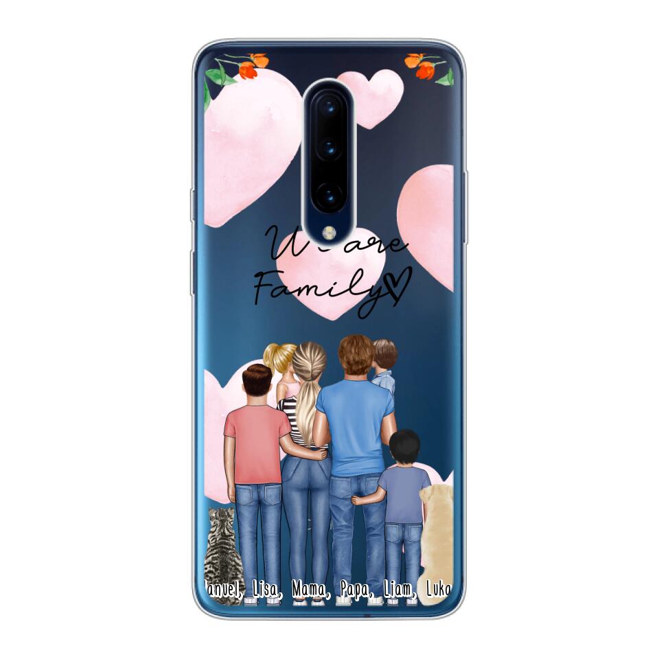 Mutter + Vater  + Kinder (1-4 Kinder) SMARTPHONE ARTWORKS + Tiere - OnePlus