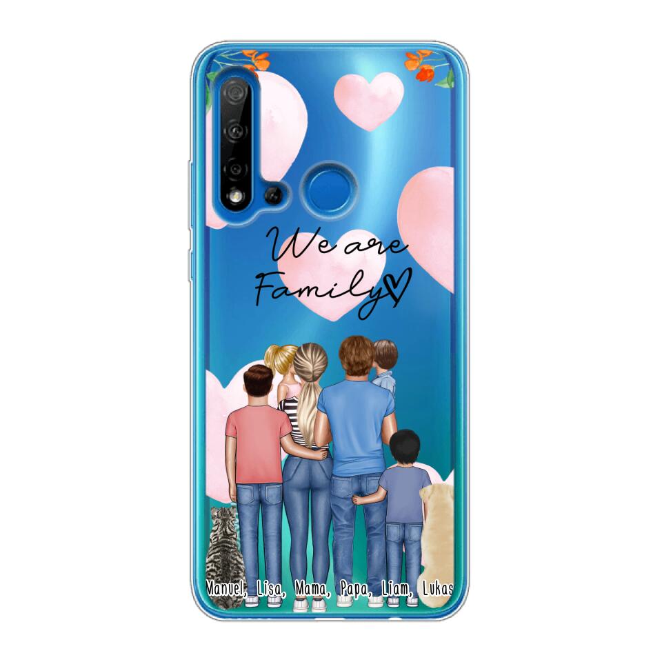 Mutter + Vater  + Kinder (1-4 Kinder) SMARTPHONE ARTWORKS + Tiere - Huawei