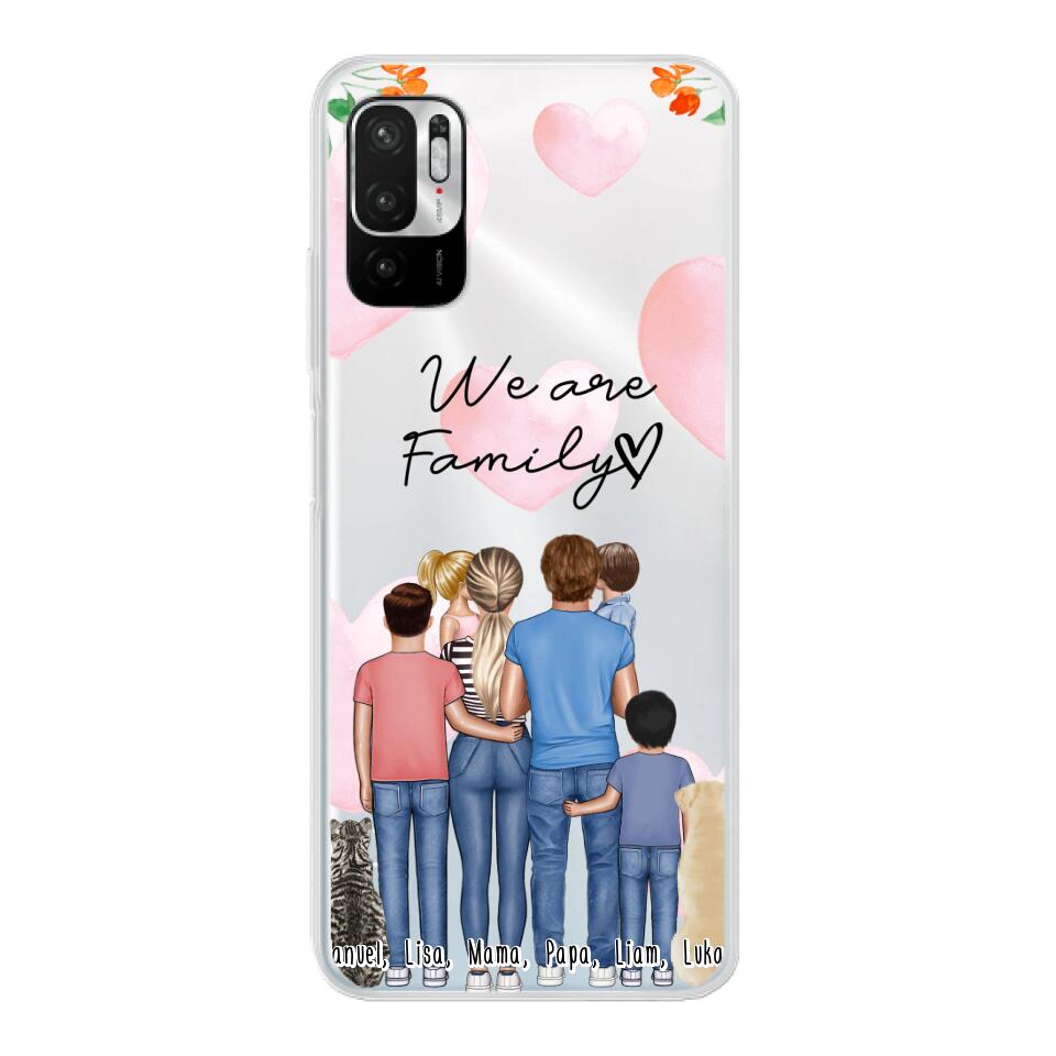 Mutter + Vater  + Kinder (1-4 Kinder) SMARTPHONE ARTWORKS + Tiere - Xiaomi