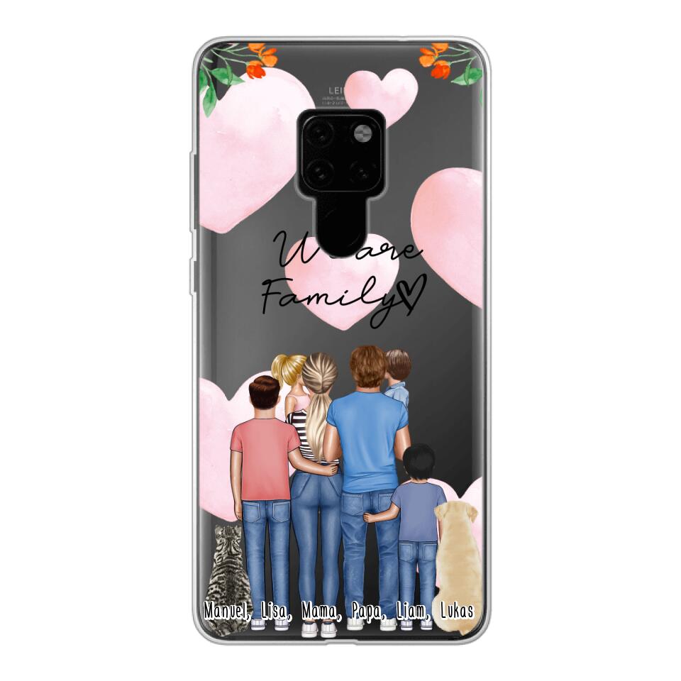 Mutter + Vater  + Kinder (1-4 Kinder) SMARTPHONE ARTWORKS + Tiere - Huawei