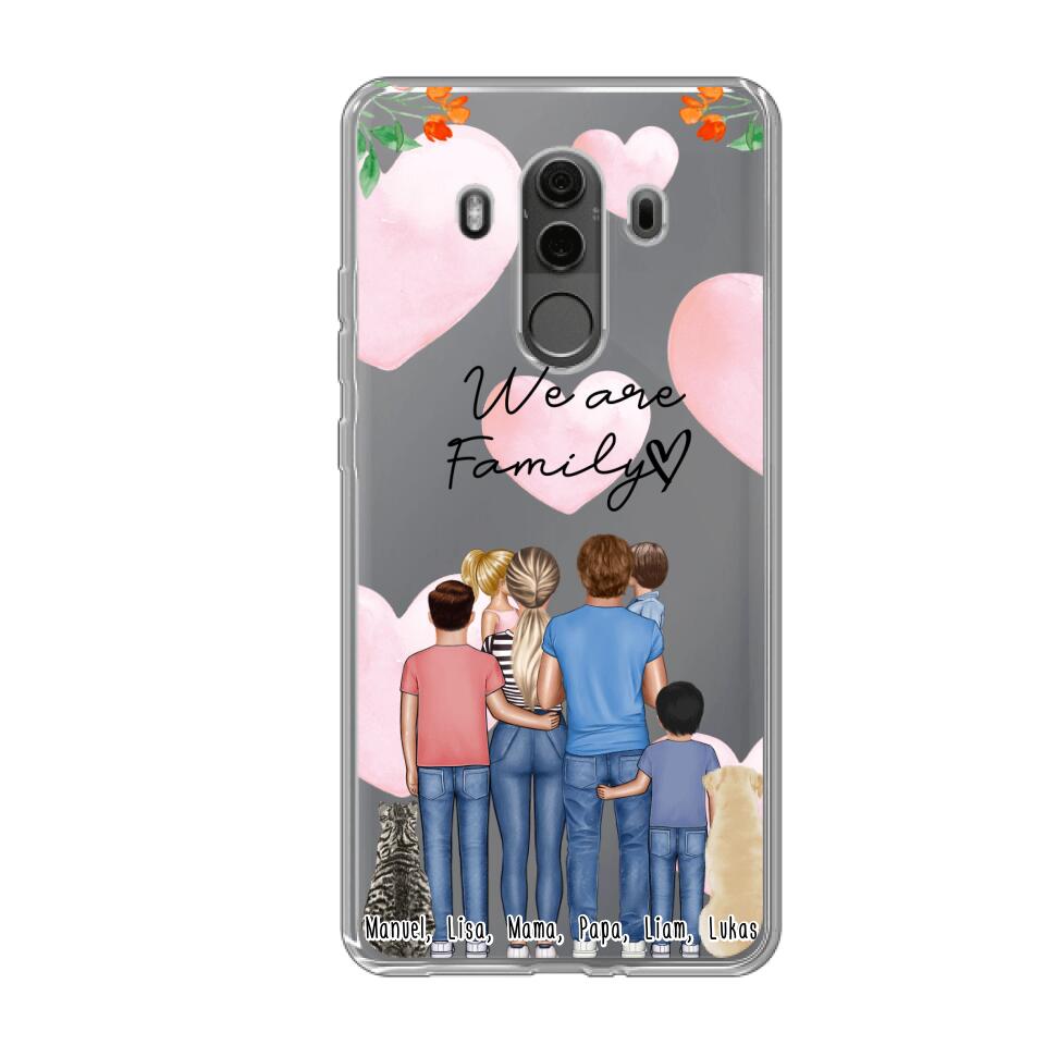 Mutter + Vater  + Kinder (1-4 Kinder) SMARTPHONE ARTWORKS + Tiere - Huawei