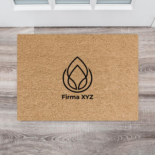 Personalisierte Fußmatte mit Firmenlogo