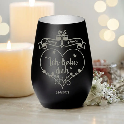 Personalisiertes Windlicht - 