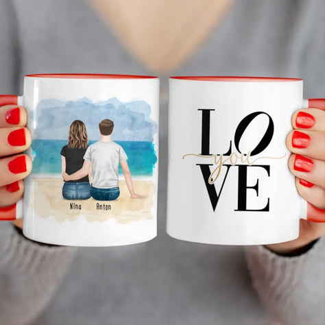 Personalisierte Tasse für Pärchen / Paar