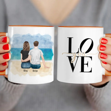 Personalisierte Tasse für Pärchen / Paar