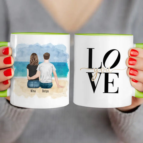 Personalisierte Tasse für Pärchen / Paar