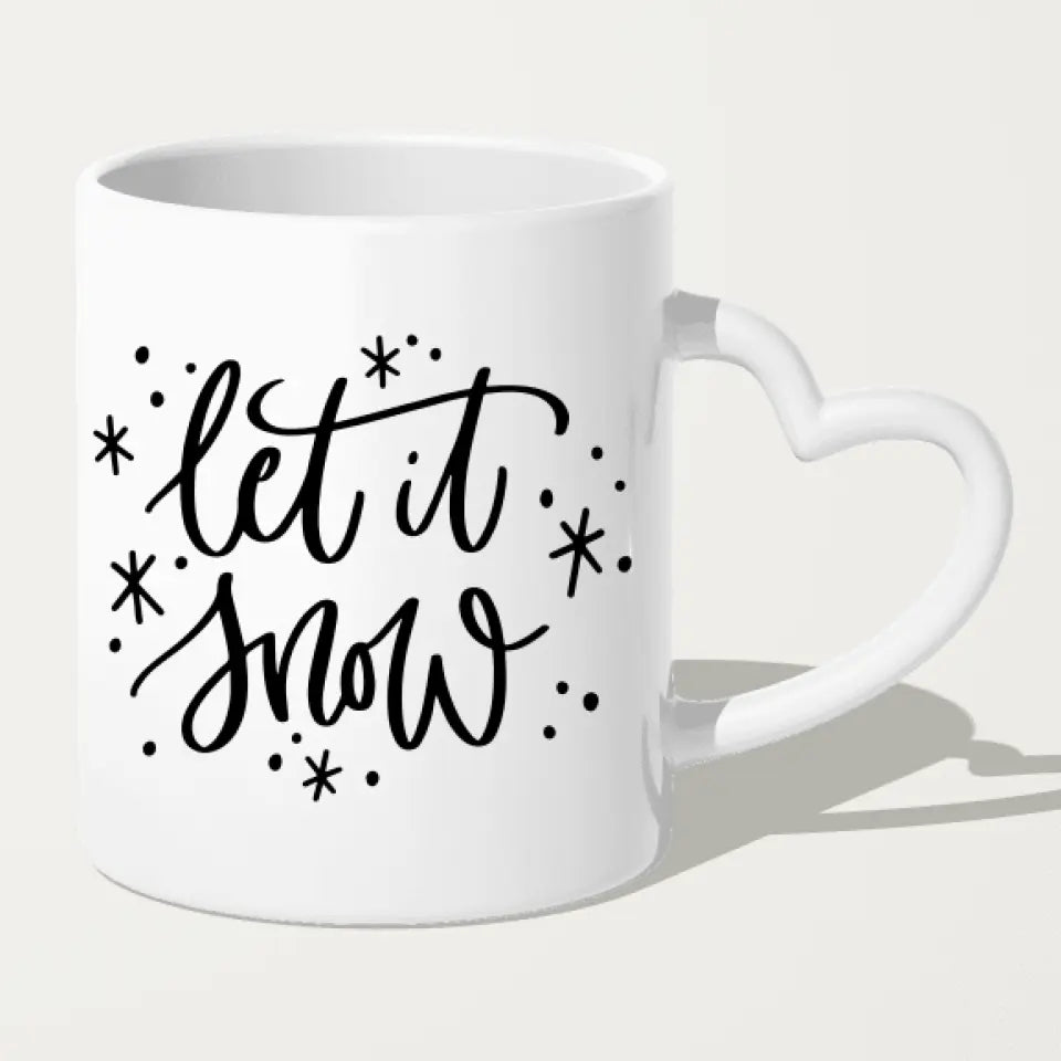 Personalisierte Tasse für Schwestern (3 Schwestern) - Weihnachtstasse