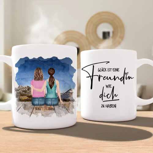 Personalisierte Tasse für lesbisches Pärchen / Paar - Gleichgeschlechtlich
