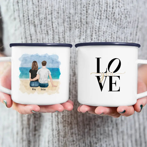 Personalisierte Tasse für Pärchen / Paar