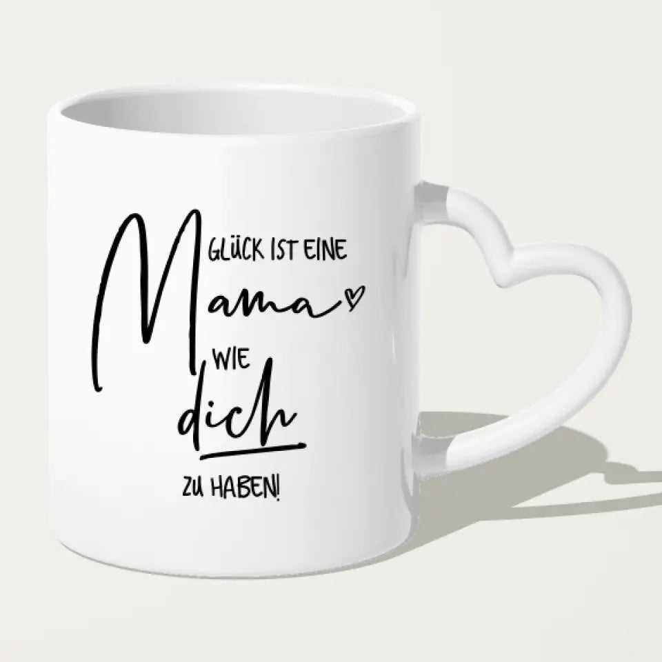 Personalisierte Tasse - Mutter/Mama + Tochter (stehend)