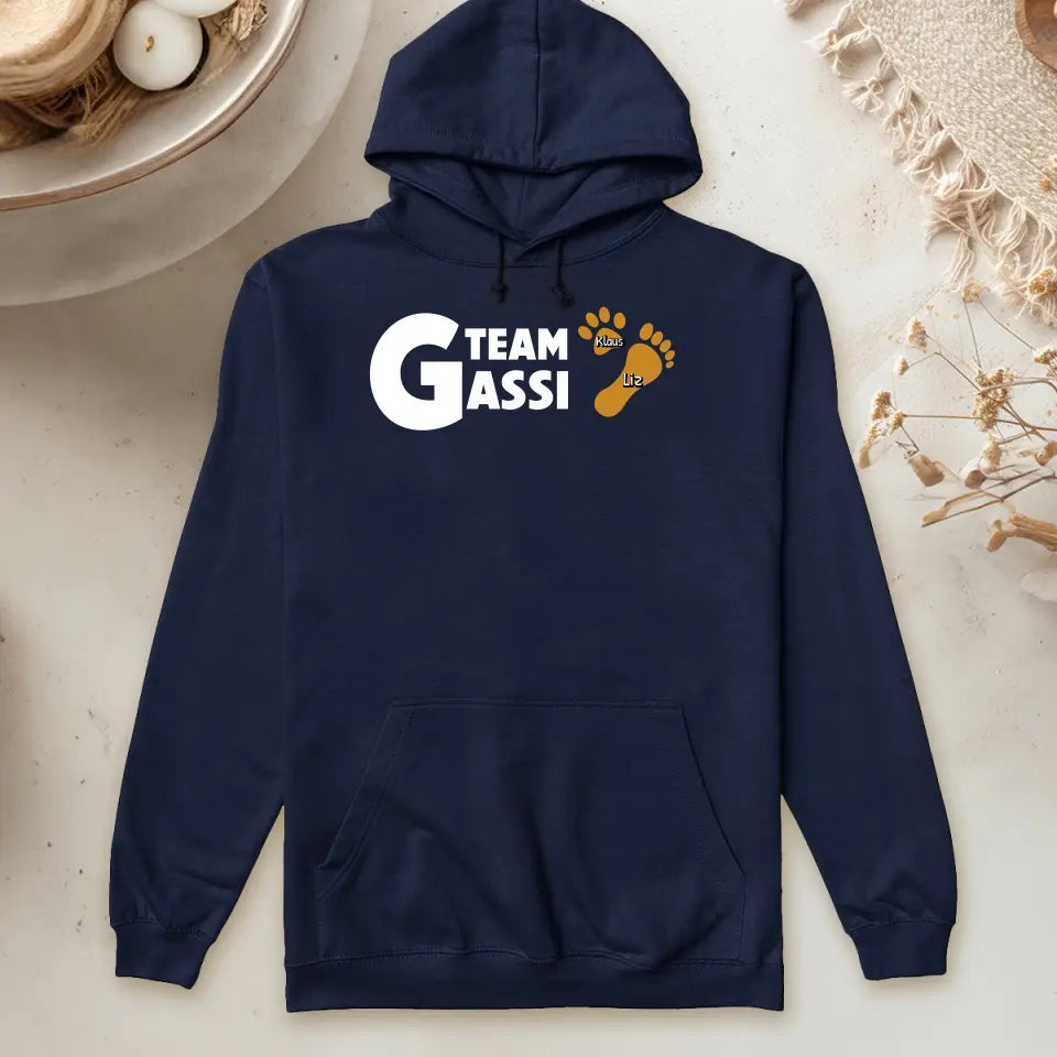 Personalisierter Hoodie - Team Gassi