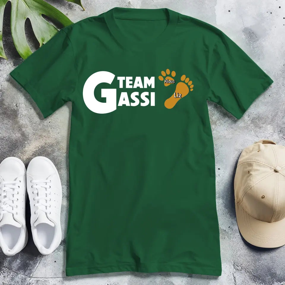 Personalisierter T-Shirt - Team Gassi