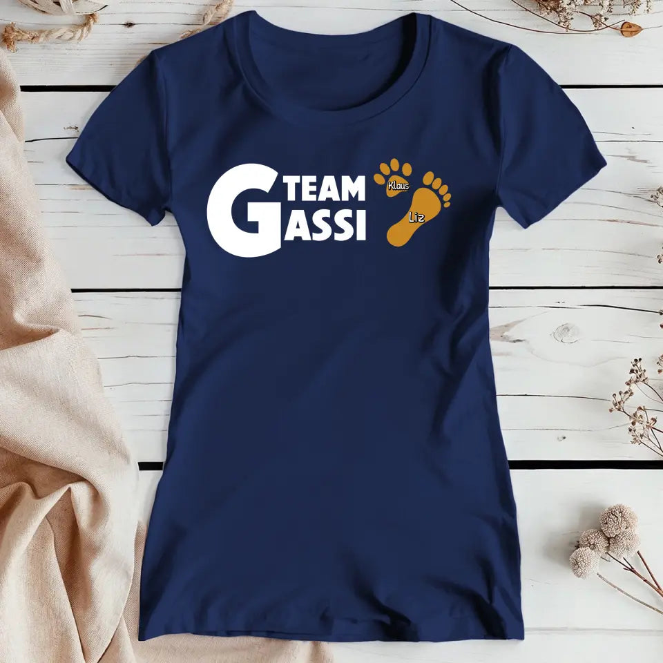 Personalisierter T-Shirt - Team Gassi