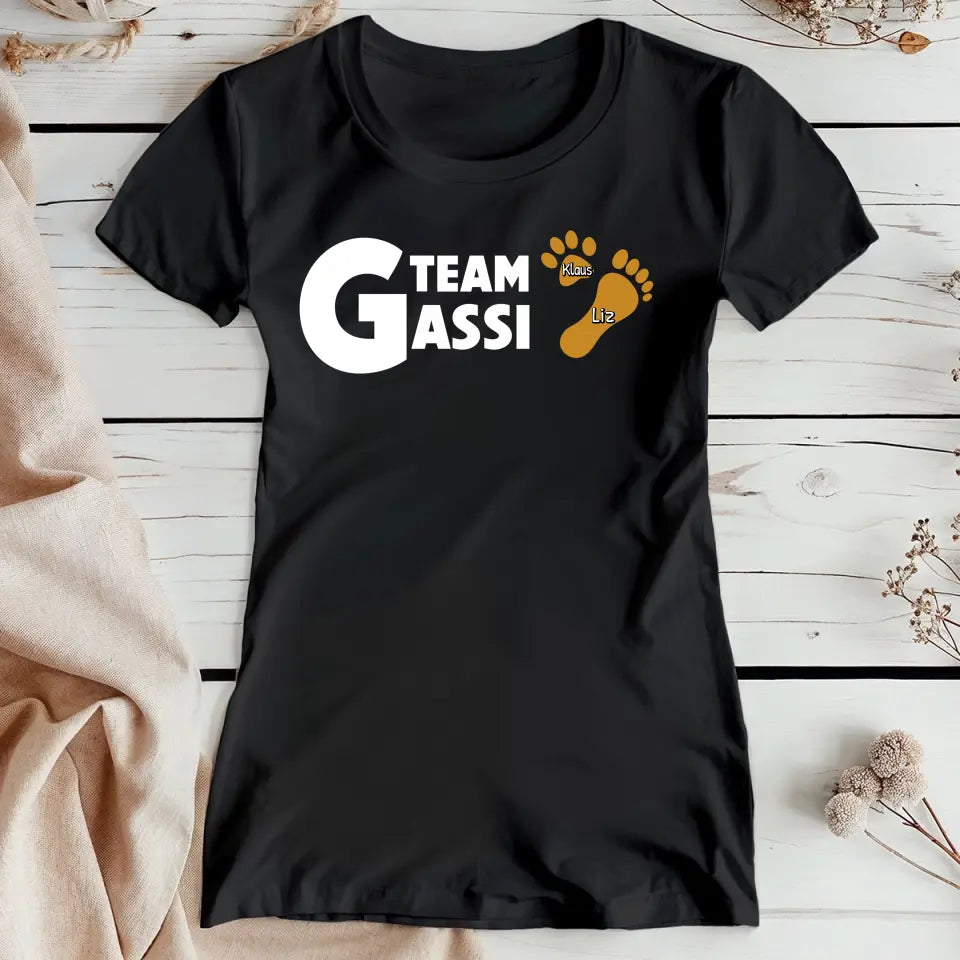 Personalisierter T-Shirt - Team Gassi