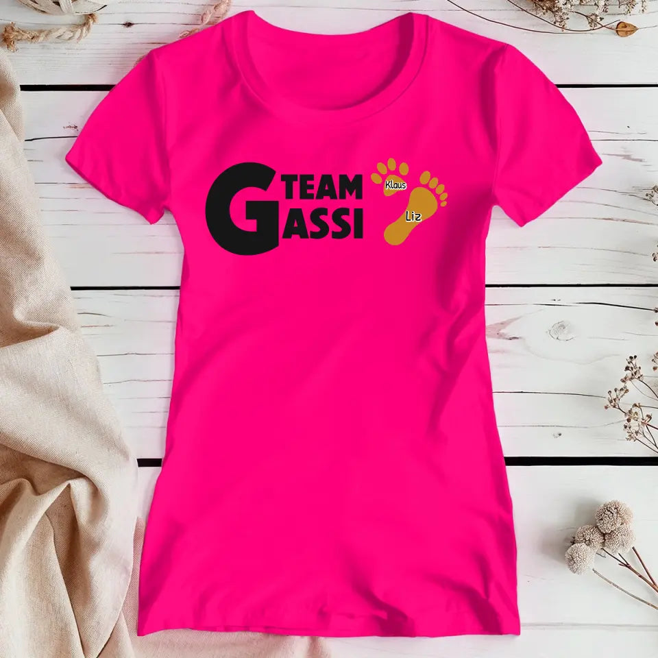 Personalisierter T-Shirt - Team Gassi