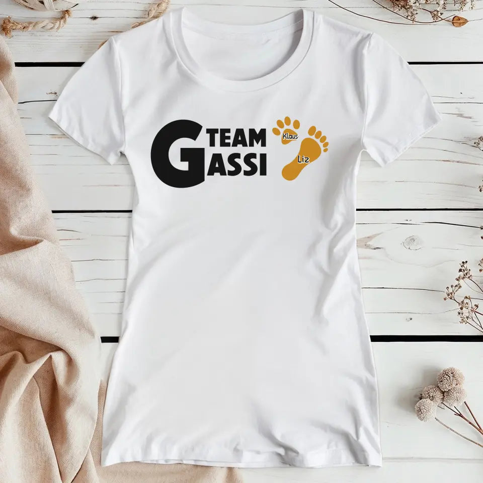 Personalisierter T-Shirt - Team Gassi