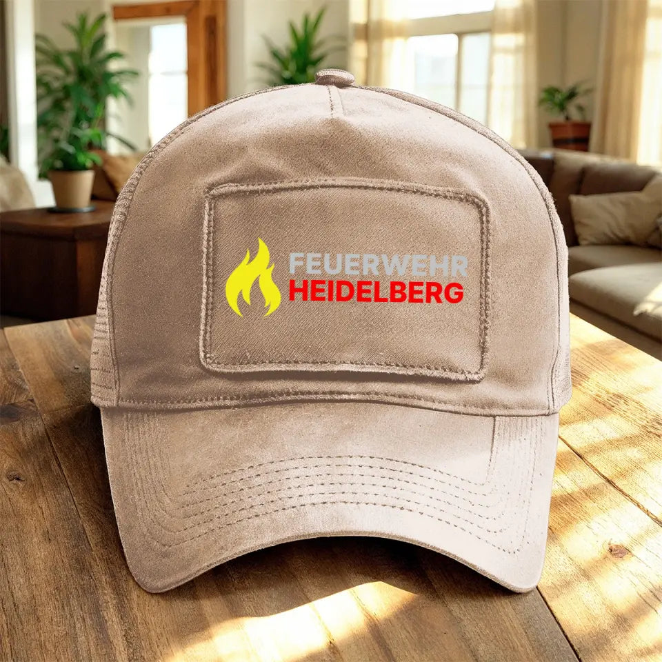 Trucker Cap - Feuerwehr und Ortsname