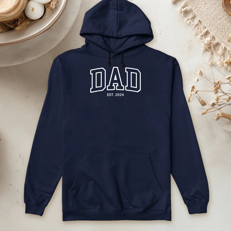 Personalisierter Hoodie - Dad EST.