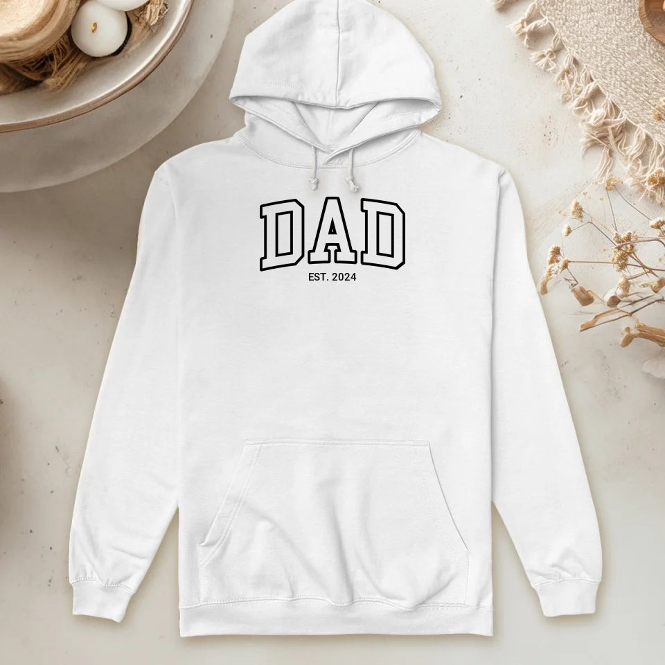 Personalisierter Hoodie - Dad EST.