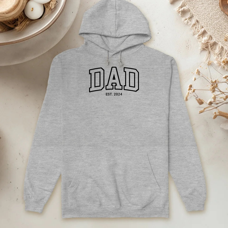 Personalisierter Hoodie - Dad EST.