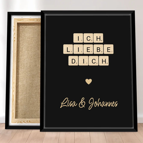 Personalisierte Leinwand - 