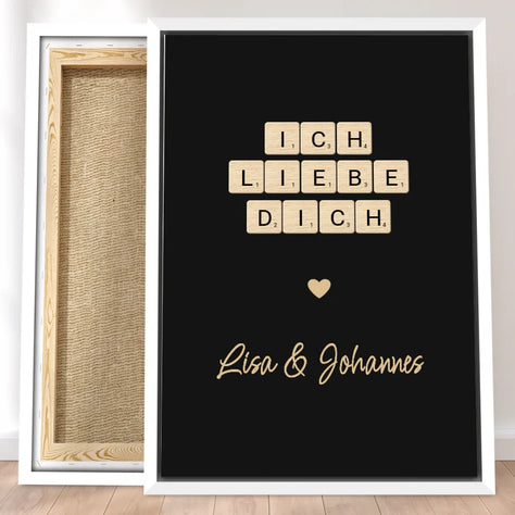 Personalisierte Leinwand - 