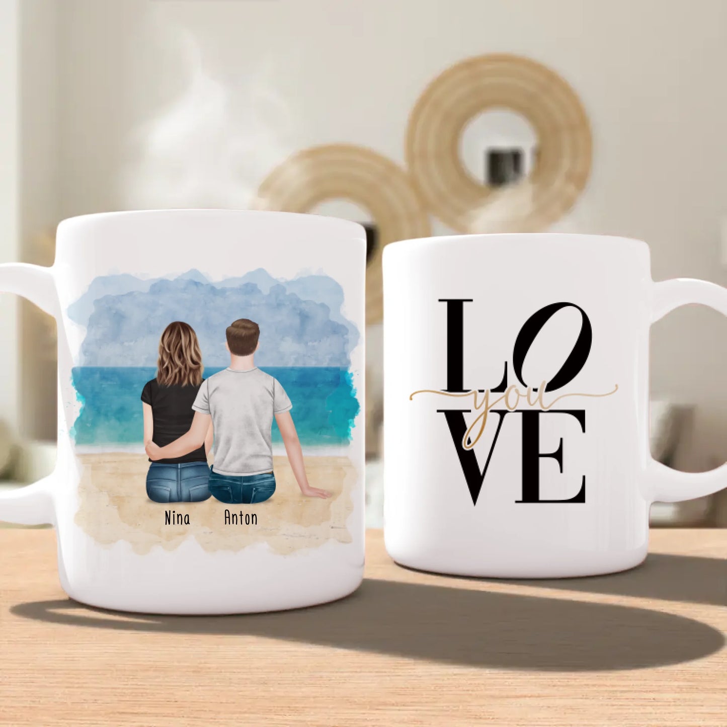 Personalisierte Tasse für Pärchen / Paar