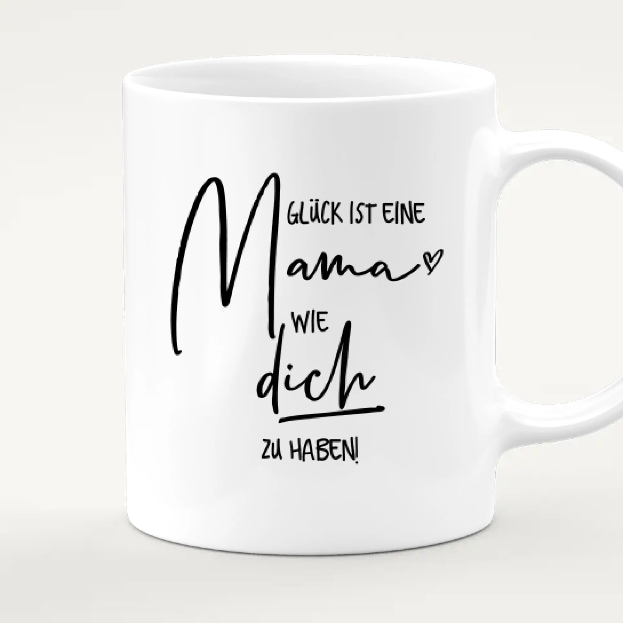 Personalisierte Tasse - Mutter/Mama + 2 Söhne (stehend)