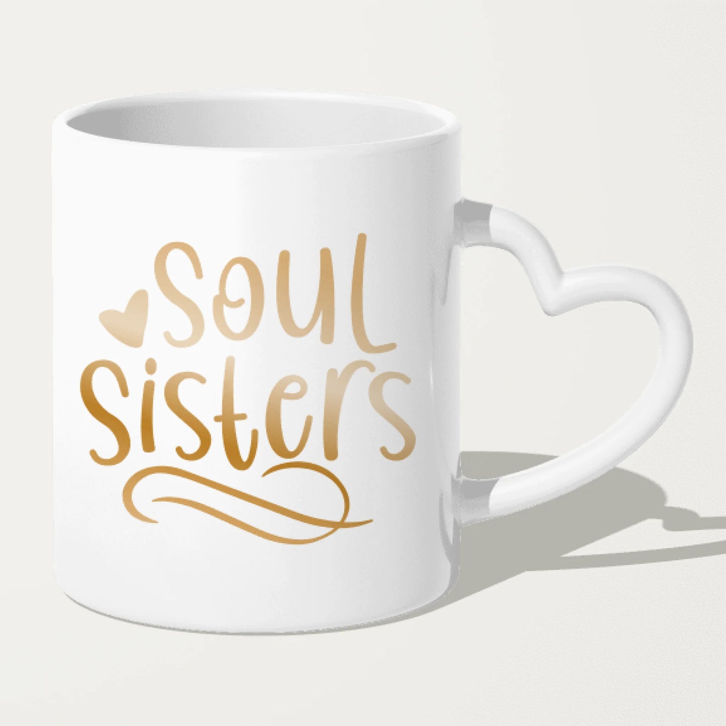 Personalisierte Tasse - Beste Freunde mit 2 Frauen + 2 Männer - stehend