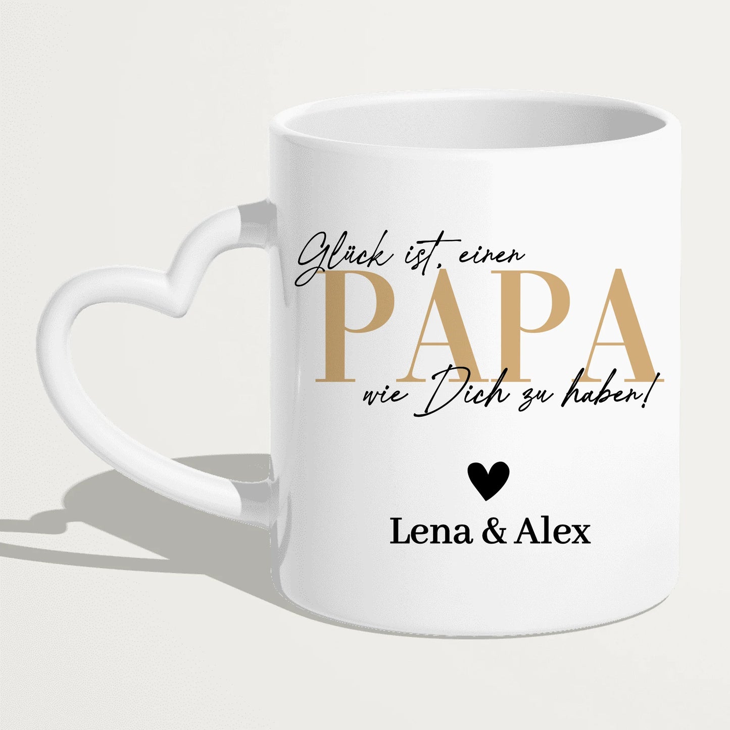 Personalisierte Tasse - Glück ist, einen Papa wie Dich zu haben