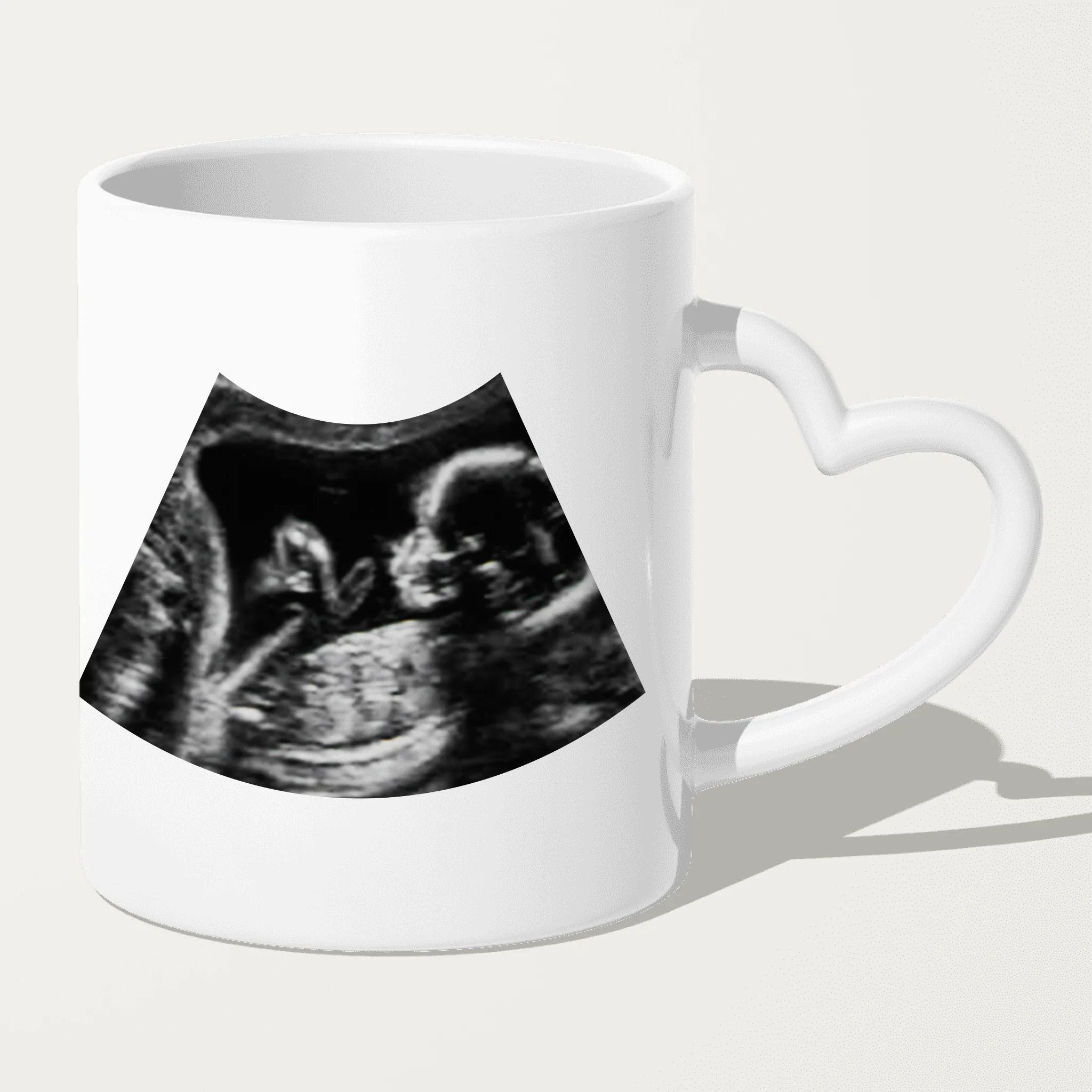 Personalisierte Tasse - Hi Papa, ich freu mich dich zu sehen... mit Ultraschallbild
