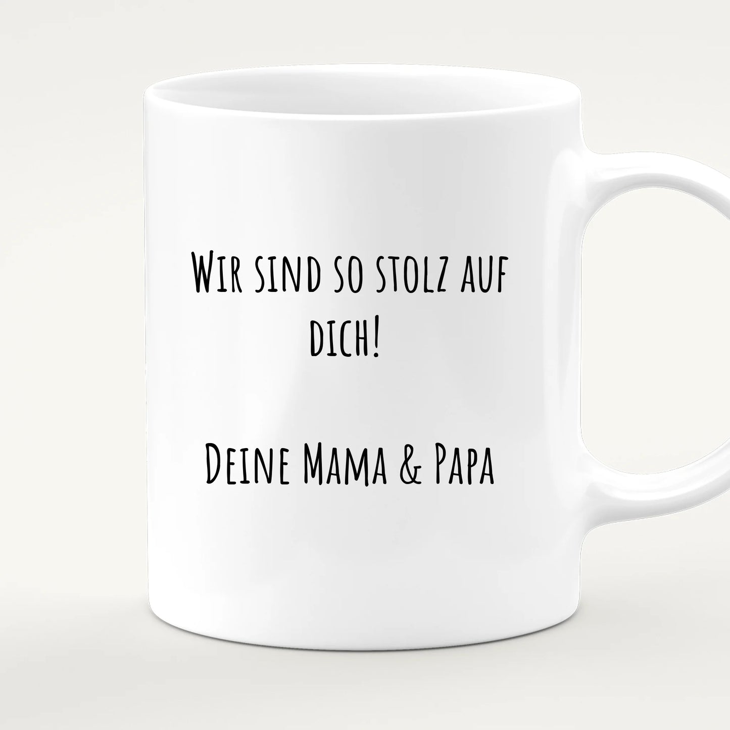 Personalisierte Tasse - Retro Abitur 2025 Tasse mit persönlicher Nachricht