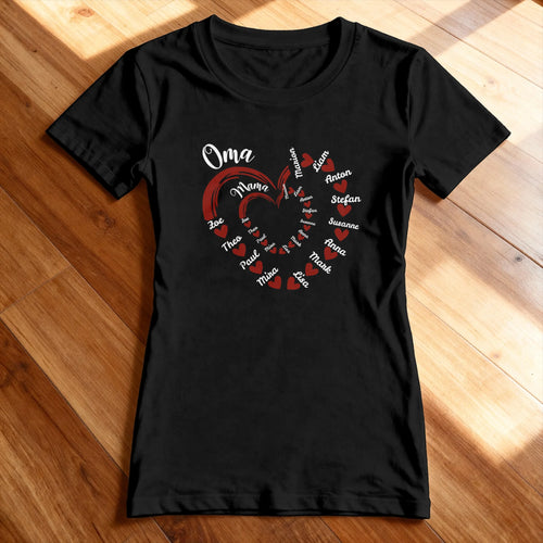 Personalisiertes T-Shirt - Mama's und Oma's Kinder/Enkel