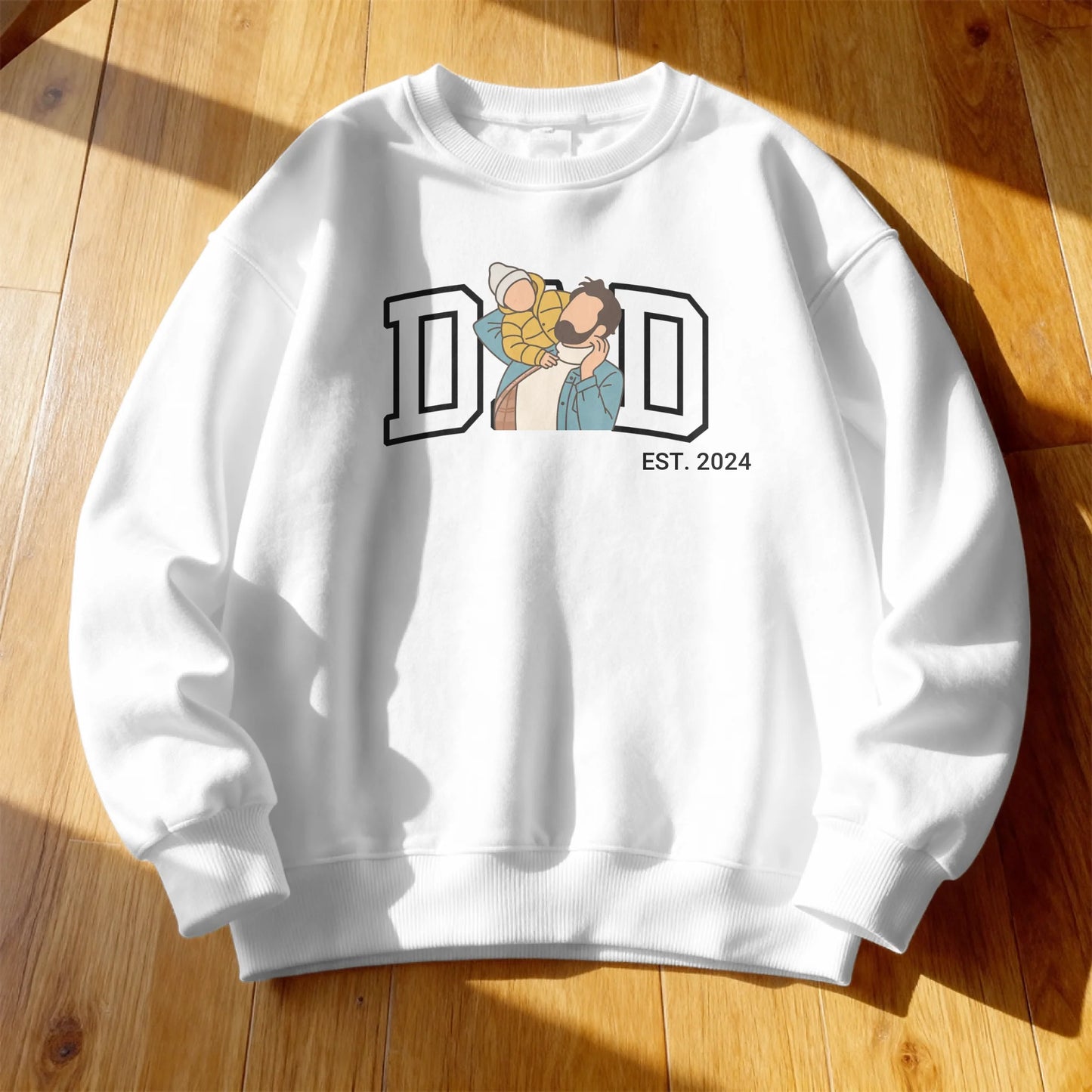 Sweatshirt Layflat Mockup v2