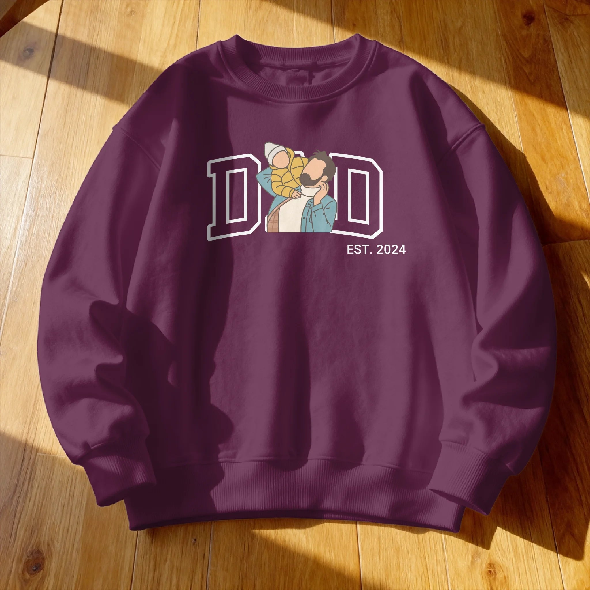 Sweatshirt Layflat Mockup v2