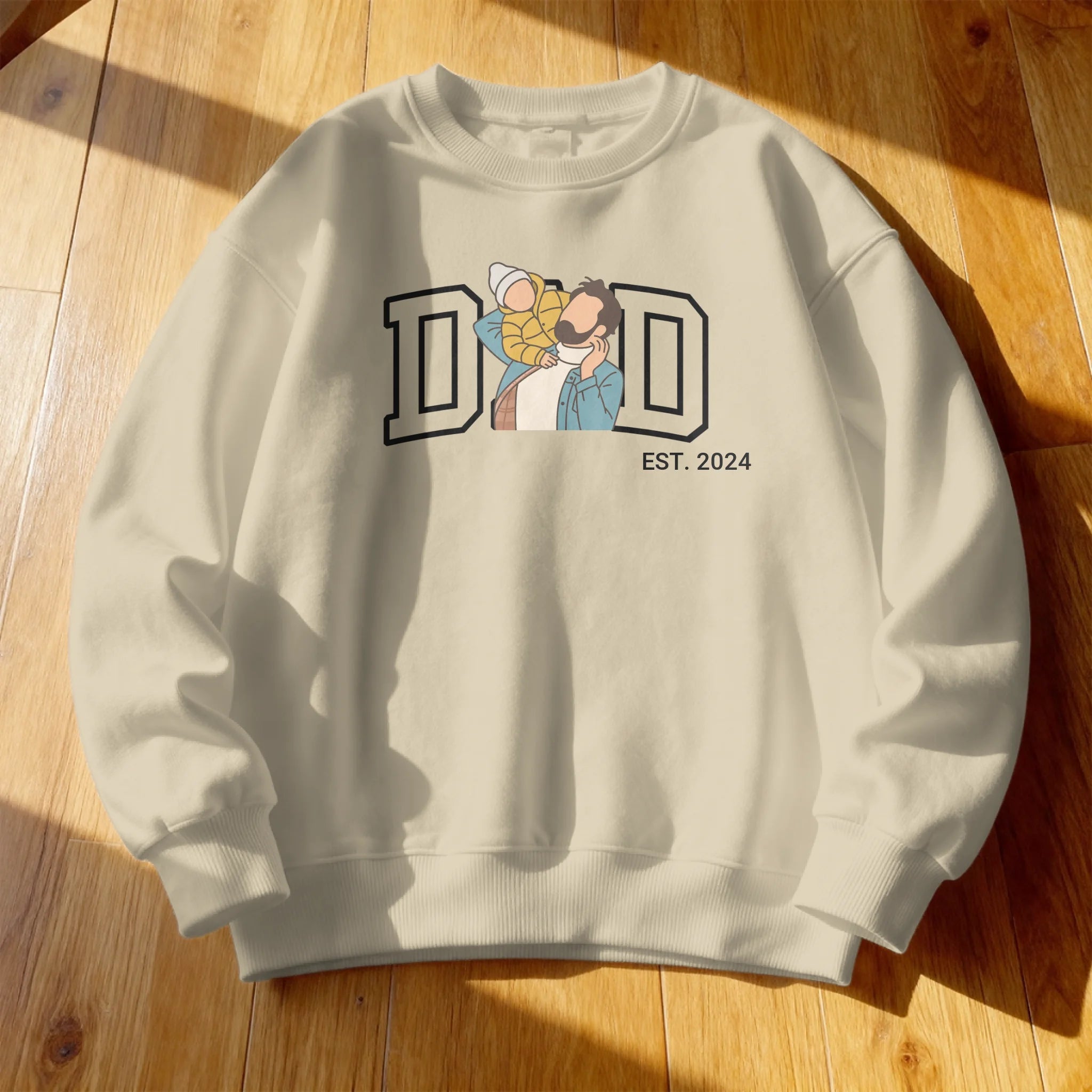 Sweatshirt Layflat Mockup v2
