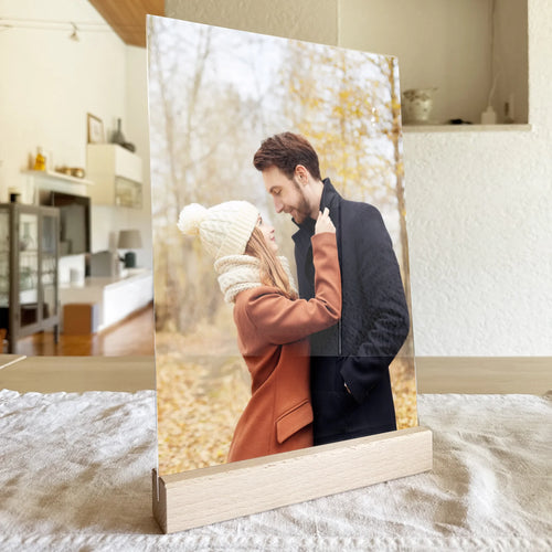 Personalisierte Acrylglasplatte mit deinem Bild