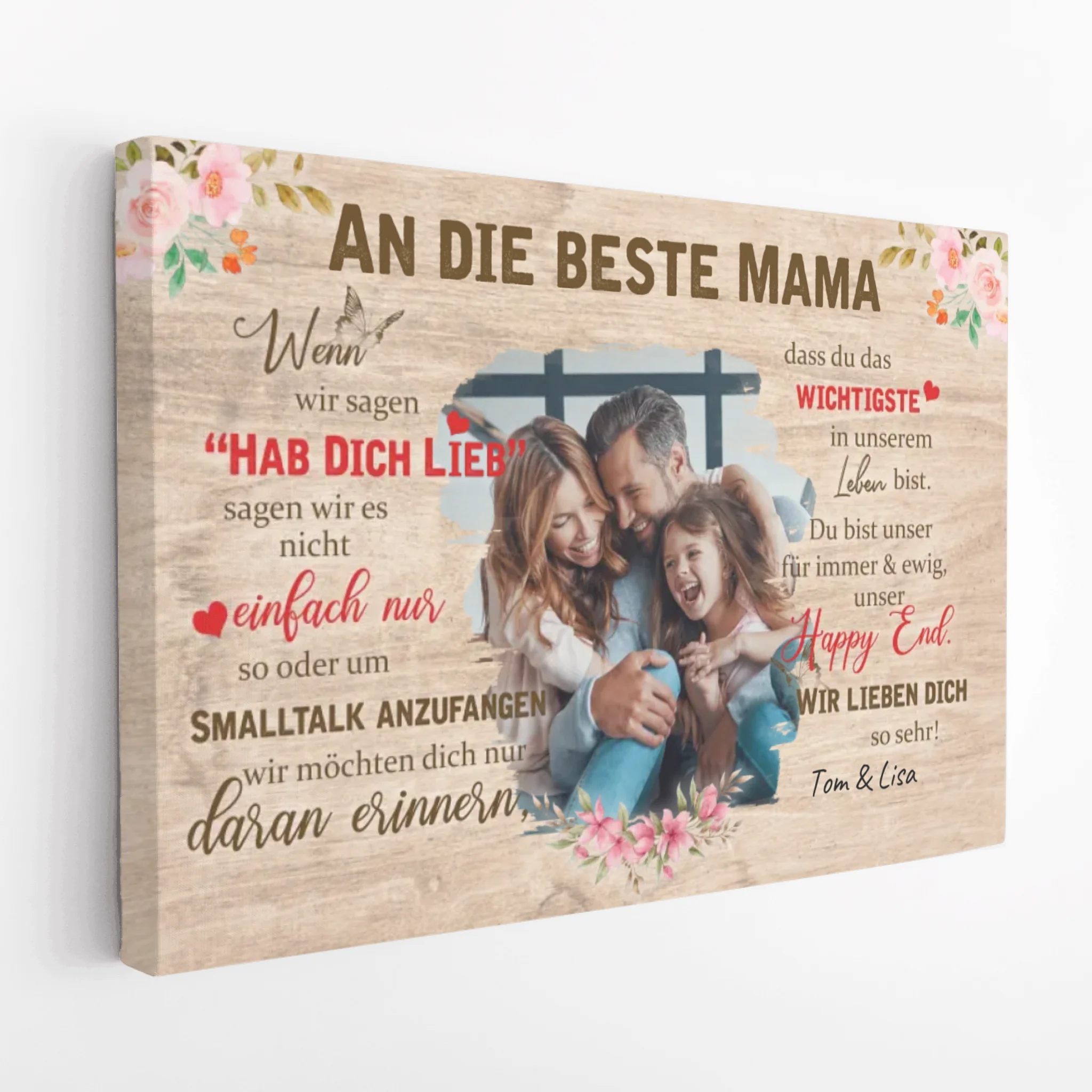 Personalisierte Leinwand - 