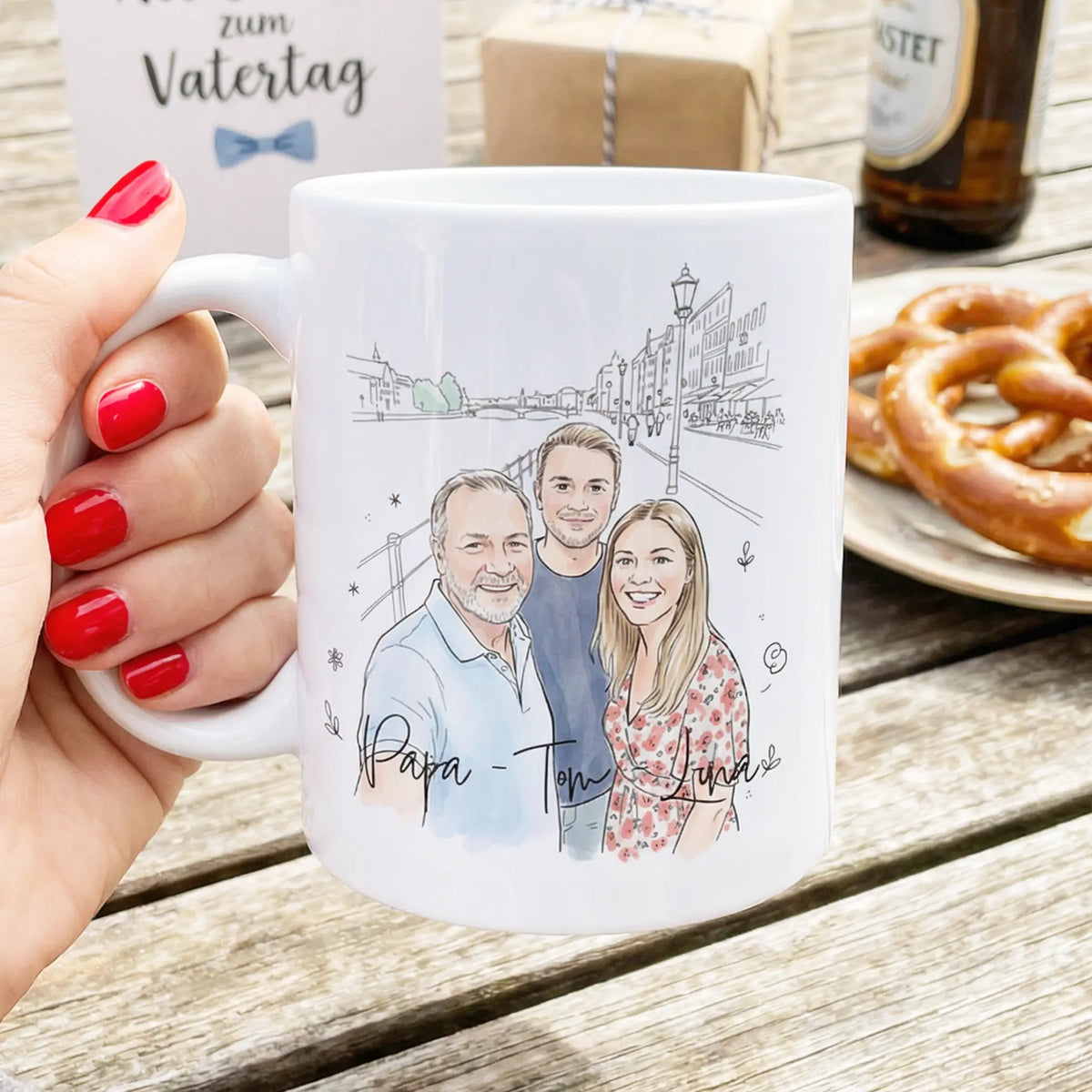 Personalisierte Tasse