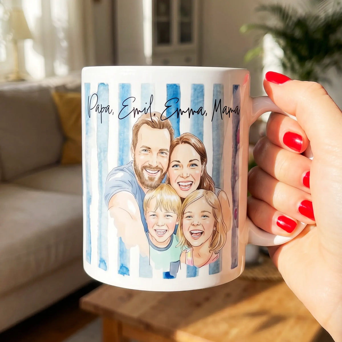 Personalisierte Tasse