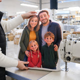 Personalisiertes Formkissen im 3D Stil mit deiner Familie