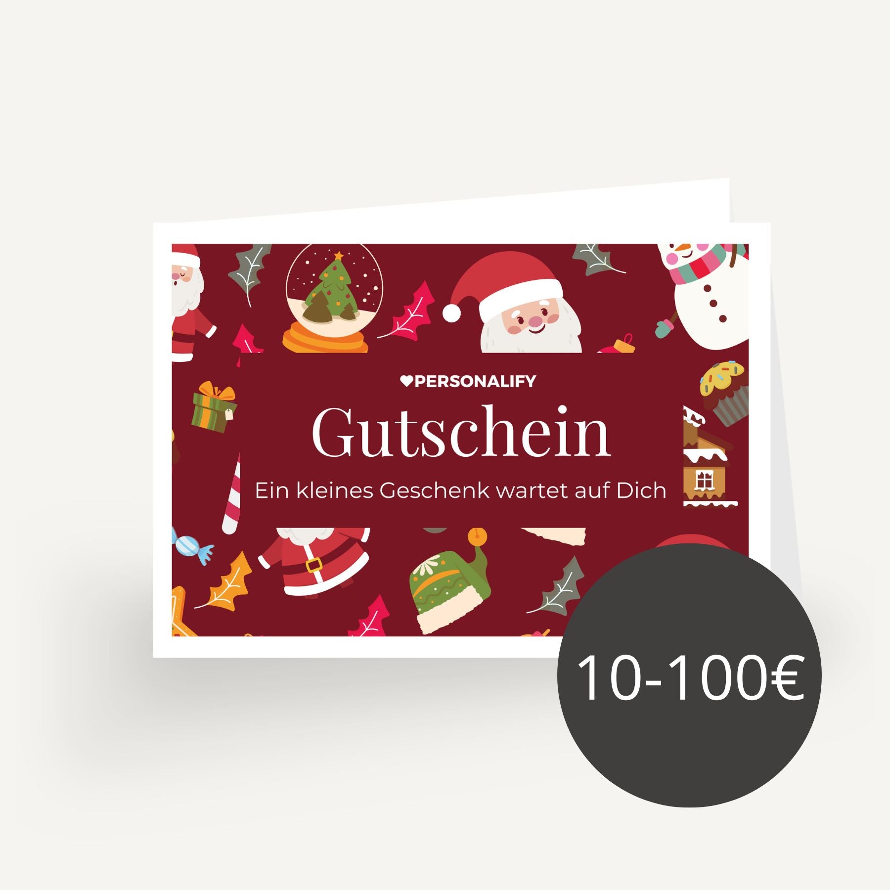 Geschenkgutschein von Personalify.de (Digital oder zum Ausdrucken)